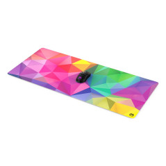 ENDORFY Crystal Spectrum XL Tappetino per mouse per gioco da computer Multicolore