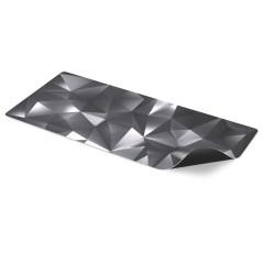 ENDORFY Crystal Black XL Tappetino per mouse per gioco da computer Nero, Grigio, Bianco
