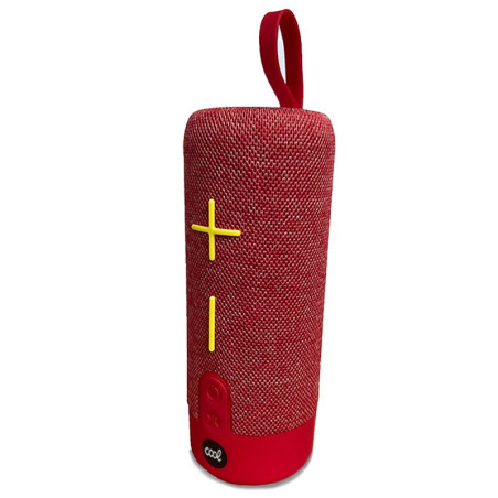 ALTAVOZ BLUETOOTH COOL BASS 10W ROJO