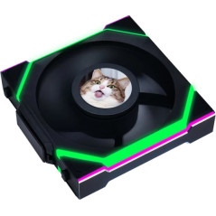 Lian Li UNI FAN SL Wireless LCD 120 Reverse Blade Case per computer Ventilatore 12 cm Nero 1 pz