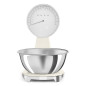 SMEG ANALOG AND DIGITAL KITCHEN SCALE CREAM KSF01CRWW