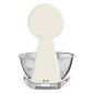 SMEG ANALOG AND DIGITAL KITCHEN SCALE CREAM KSF01CRWW