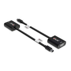ADAPTADOR ACTIVO MINI-DP A VGA CLUB3D BLACK