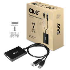 ADAPTADOR ACTIVO CLUB3D DP A DVI-D HDCP ON