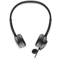 Axtel AXH-FLOWUCDC cuffia e auricolare Cablato A Padiglione Ufficio USB Type-C   USB Type-A Nero