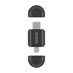 Savio TR-17 trasmettitore audio senza fili USB 10 m Nero