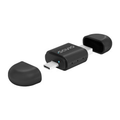 Savio TR-17 trasmettitore audio senza fili USB 10 m Nero