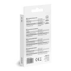 Savio TR-17 trasmettitore audio senza fili USB 10 m Nero