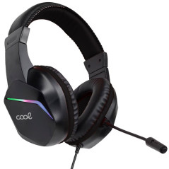 COOL 8434847070728 cuffia e auricolare Cablato A Padiglione Gaming Nero