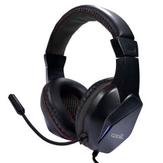 COOL 8434847070728 cuffia e auricolare Cablato A Padiglione Gaming Nero