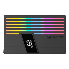 XYZ THERMAX 6 PULSAR A-RGB Processore Raffreddatore d'aria 12 cm Nero 1 pz