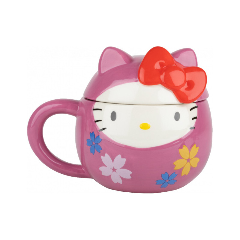 TAZA 3D KONIX HELLO KITTY DARUMA