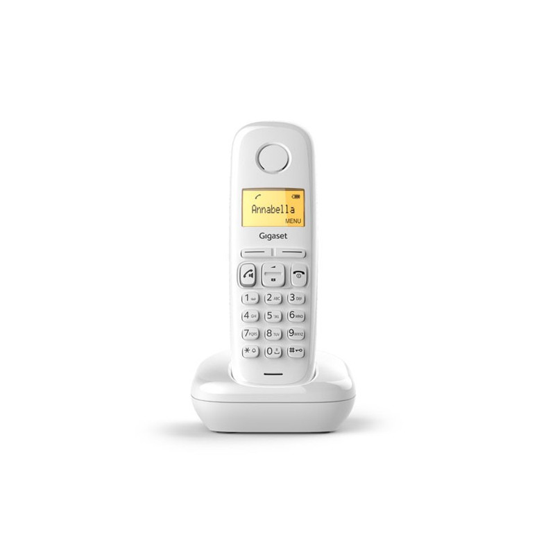 GIGASET WIRELESS PHONE A270 WHITE (S30852-H2812-D202)