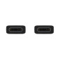 SAMSUNG CHARGING CABLE TYPE-C TO TYPE-C 1M/EP-DA705BBE BLACK