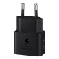SAMSUNG POWER ADAPTER 25W W/O CABLE EP-T2510NBEGWW BLACK