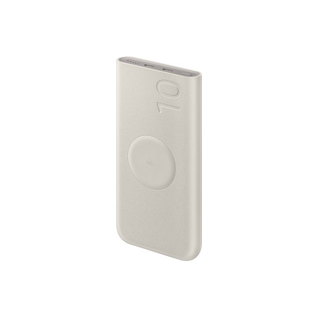 SAMSUNG POWERBANK 10000 mAh WIRELESS CHARGER EB-U2510XUEGEU BEIGE