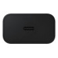 SAMSUNG QUICK CHARGER USB C 25W WITH DATA CABLE BLACK T2510XBE