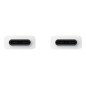 SAMSUNG TYPE C/ TYPE C DATA CABLE 3A 1.8M EP-DX310JWE WHITE