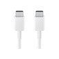 SAMSUNG TYPE C/ TYPE C DATA CABLE 3A 1.8M EP-DX310JWE WHITE