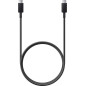 SAMSUNG TYPE C/ TYPE C DATA CABLE 5A 1.8M EP-DX510JBE BLACK