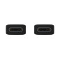SAMSUNG USB CABLE 1M TYPE-C TO USB TYPE-C 5A EP-DN975BB BLACK