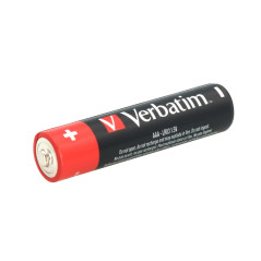 VERBATIM ALKALINE BATTERIES AAA LR03 10 PCS PACK 49874