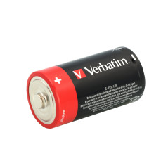 VERBATIM ALKALINE BATTERIES C LR14 2 PCS PACK 49922