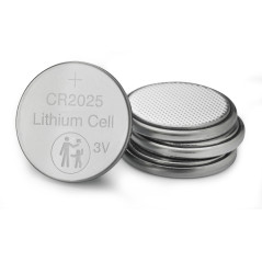 VERBATIM LITHIUM FLAT BATTERIES 3V CR2025 4 PACK 49532