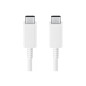 SAMSUNG TYPE C/ TYPE C DATA CABLE 5A 1.8M EP-DX510JWE WHITE