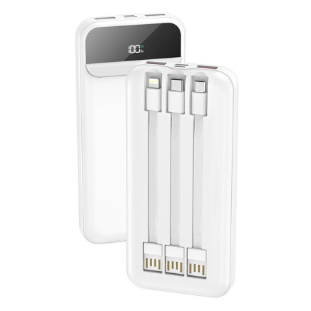 COOL 8434847069630 batteria portatile Polimeri di litio (LiPo) 10000 mAh Bianco