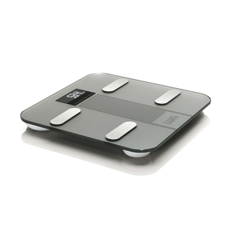 LAICA BLUETOOTH DIGITAL BATHROOM SCALE SILVER 180KG PS7005