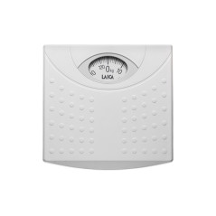 LAICA MECHANICAL SCALE WITH POLYPROPYLENE BASE WITH ANTI-SLIP SURFACE WHITE 125KG PS2015
