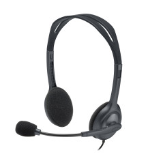 Logitech 981-000593 cuffia e auricolare Cablato A Padiglione Ufficio Grigio