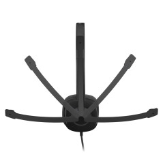 Logitech 981-000589 cuffia e auricolare Cablato A Padiglione Ufficio Nero