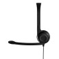 Auriculares epos sennheiser estereo con microfono negros pc 3 chat