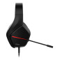 Auriculares gaming krom kopa move jack 3.5mm negro - rojo