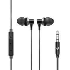 Energy Sistem Metallized Auricolare Cablato In-ear Musica e Chiamate Nero