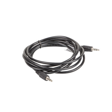 Cable estereo lanberg jack 3.5mm macho -  jack 3.5mm macho 2m negro