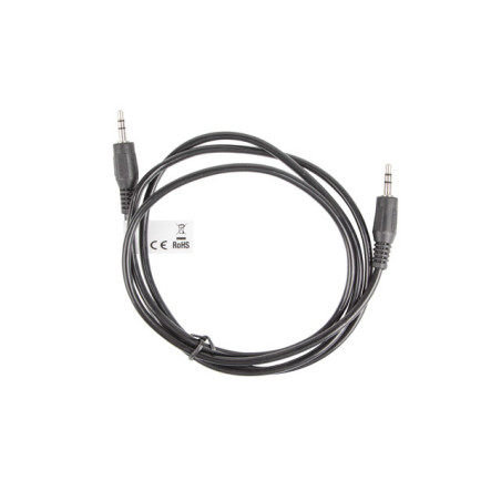 Cable estereo lanberg jack 3.5mm macho - jack 3.5mm macho 1.2m negro