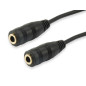 Cable audio equip mini jack 3.5mm macho a 2 jack 3.5mm hembra