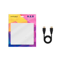 Nanocable 10.15.3801-L150 cavo HDMI 1,5 m HDMI tipo A (Standard) Nero