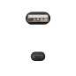 Cable nanocable conversor dvi 24+1 a vga macho - hembra 10cm negro