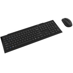 Rapoo 8210M tastiera Mouse incluso Universale Bluetooth QWERTY Nero