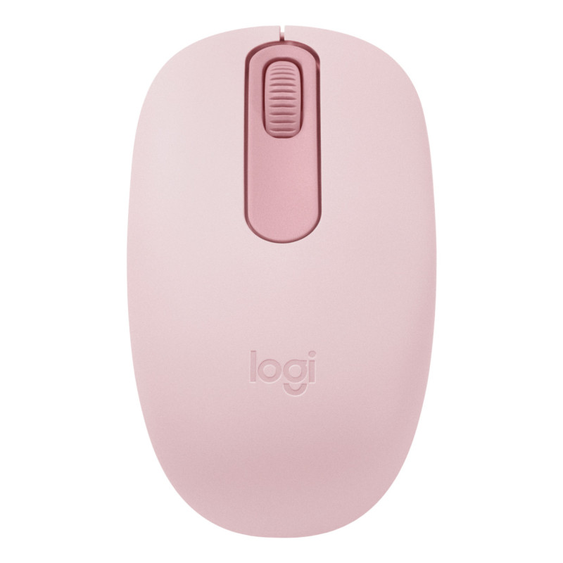 Raton inalambrico logitech m196 rosa