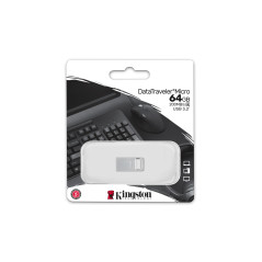 Kingston Technology DataTraveler 64GB Micro 200MB s Metal USB 3.2 Gen 1