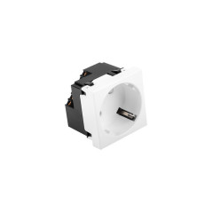 Lanberg AC-4545SW-F-W presa energia Tipo F Bianco