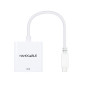 Conversor usb tipo c a hdmi nanocable 4k 15cm -  macho - hembra