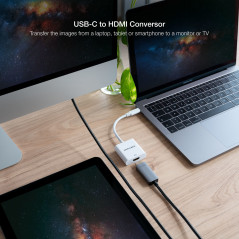 Nanocable 10.16.4102 adattatore grafico USB 4096 x 2160 Pixel Bianco