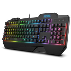 Krom Krusher tastiera Mouse incluso Gaming USB Nero