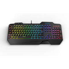 Krom Krusher tastiera Mouse incluso Gaming USB Nero